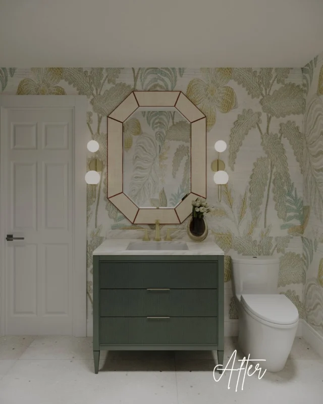Luxury Reimagined: A Bathroom Transformation by the Best in Design.Where style meets serenity, crafted by top-tier expertise. 💚#BathroomRemodel #LuxuryInteriors #InteriorDesignGoals #SpaVibesAtHome #DesignerTouch #BathroomInspo #HomeUpgrade #RenovationReveal #ModernLuxury #DreamBathroom